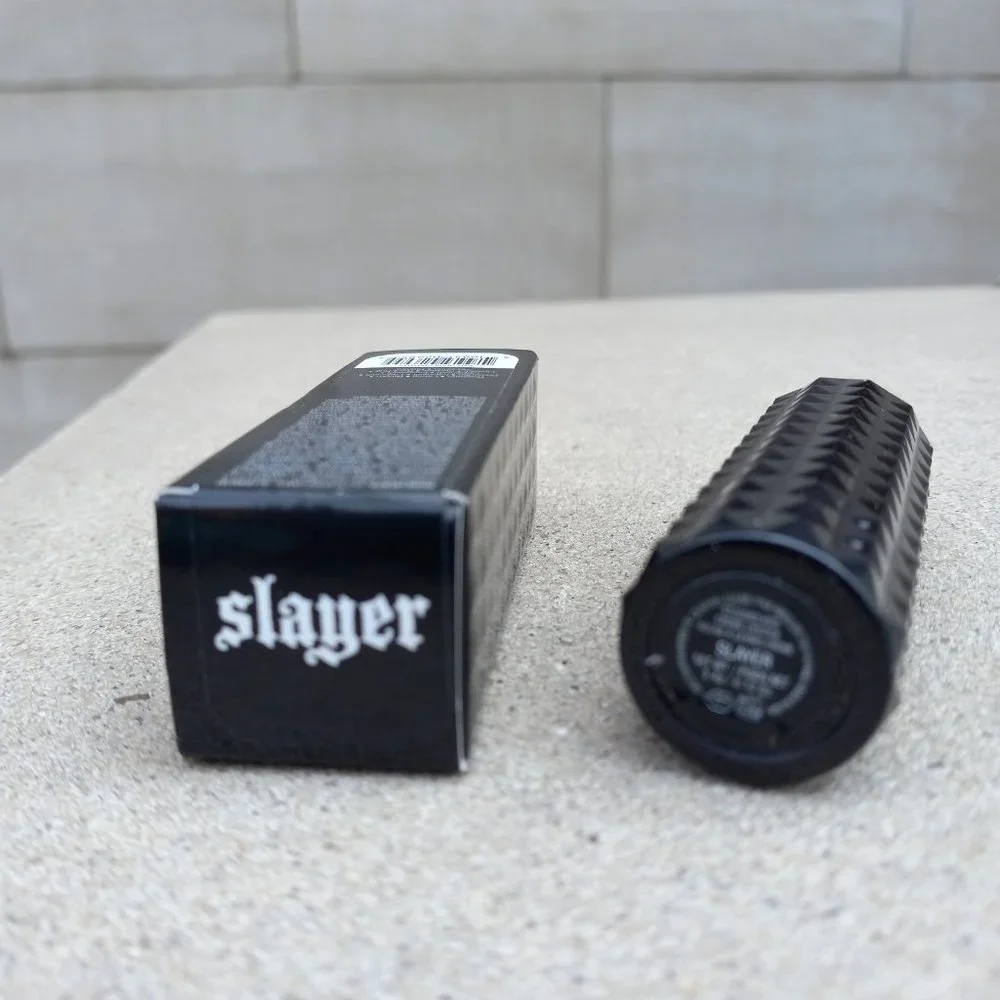 Kat Von D, KVD  Studded Kiss Creme Lipstick SLAYER (Black)  RETIRED  3.4 g NWB